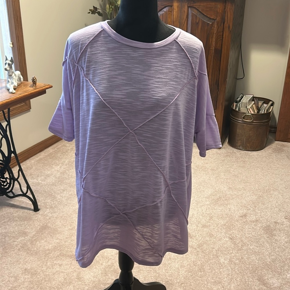 Fun purple top